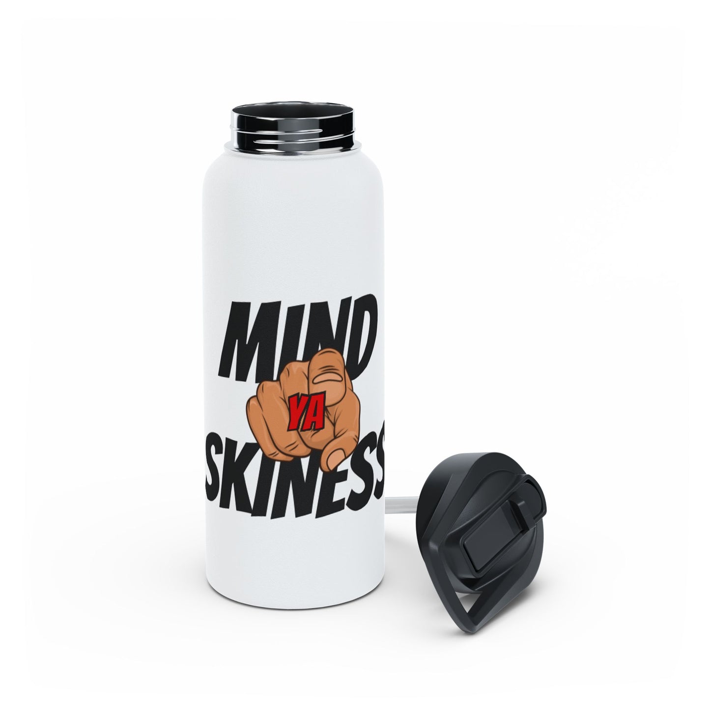 Stainless Steel Water Bottle, Standard Lid