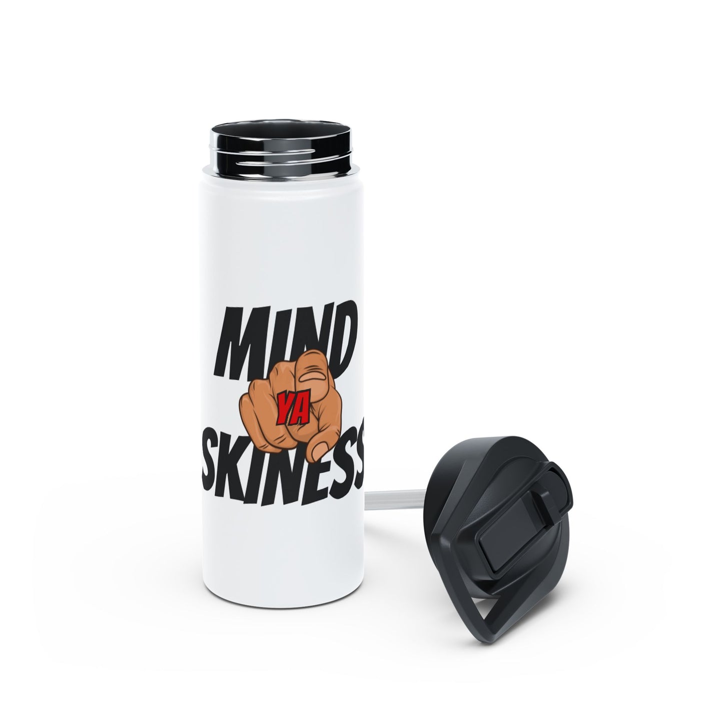 Stainless Steel Water Bottle, Standard Lid