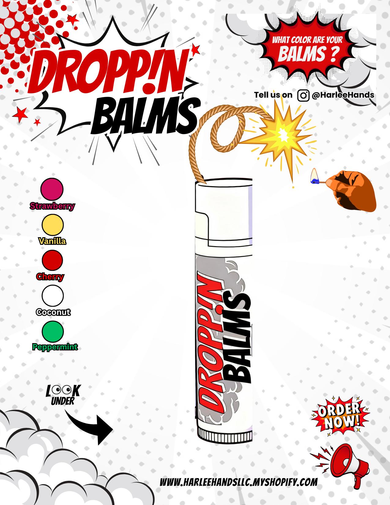 DROPP!N BALMS- Individual Balms
