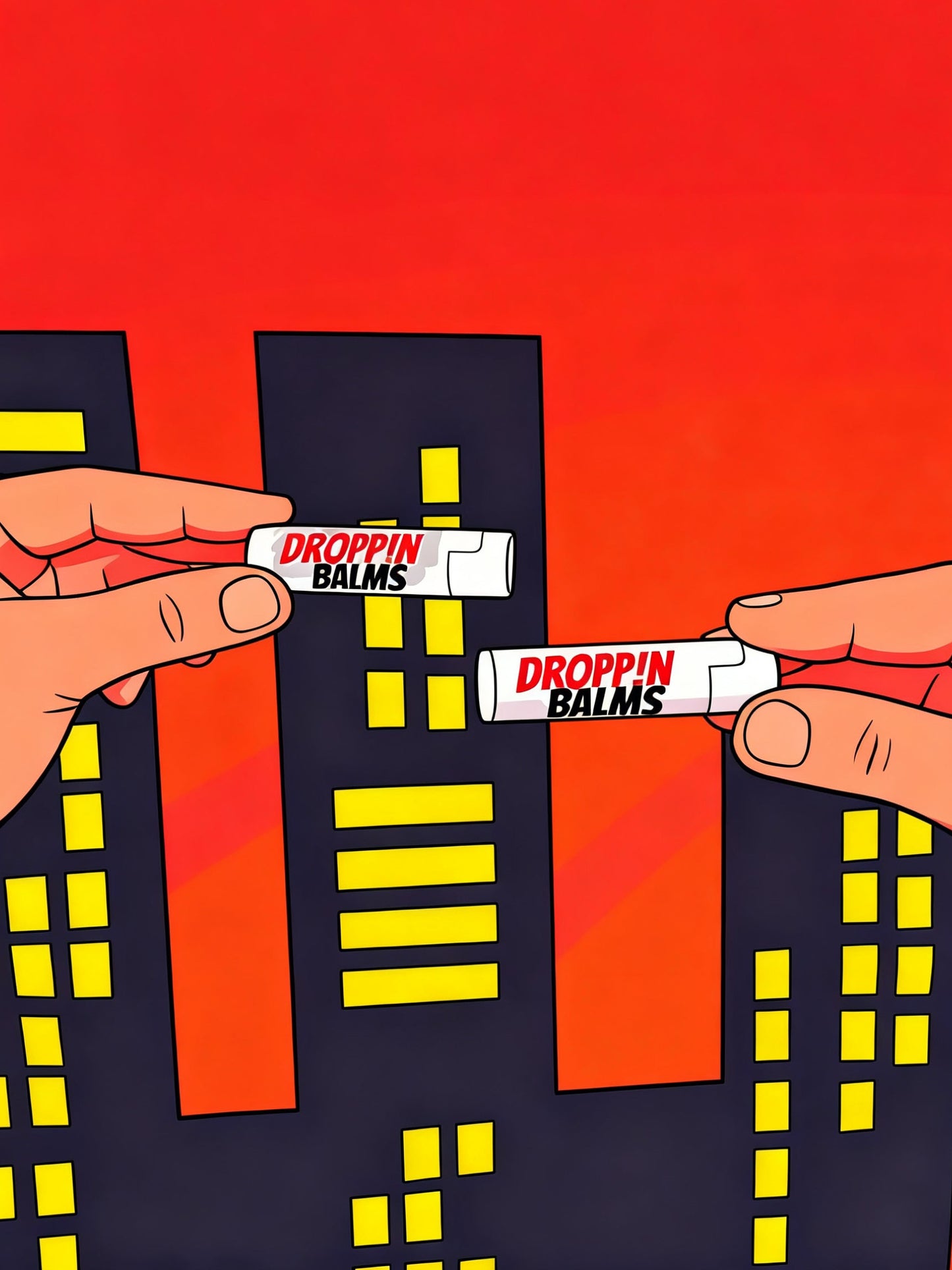 Dropp!n Balms- 3-Pack Lip Balm